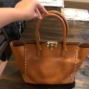 Valentino rock stub handbag with crossbody